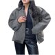 thumbnail image 1 of Puntoco Blusa Informal De Manga Larga Con Bolsillos Y Botones Para Mujer, Abrigo, Chaqueta, Moda, 1 of 5