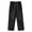 Black, variant on ZJXFGS Wide Leg Jeans for Women Trendy High Waisted Drawstring Tie Elastic Waist Stretchy Denim Pants Trouser Jeans Black L