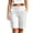 White, variant on Cloaraye Women's Dress Shorts, Business Casual Shorts for Women, Solid Color Straight Leg Office Work Shorts with Pockets