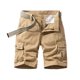 thumbnail image 1 of pstuiky Pantalones cortos para hombre, Pantalones cortos cargo de talla grande para hombre, con múltiples bolsillos, holgados, para playa y verano Pantalones cortos deportivos para hombre, 1 of 8