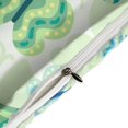 thumbnail image 4 of HAHDAXIA Butterfly Green Bedding Solid Comforter Set for All Seasons,3 Pieces(1 Comforter+2 Pillowcases),Soft Microfiber Bedding Set King(90"x90"), 4 of 7