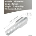 thumbnail image 3 of shiyou-Ultralight Titanium Backpacking Trowel Shovel Small Potty Multi Tool with Longer Handle Design Essential for Hiking, Camping and Survival Bags(Sliver), 3 of 4