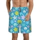 thumbnail image 1 of Fotbe Starfish Trajes de Baño Estampados para Hombre, Shorts de Verano de Secado Rápido, Ropa de Playa, Bañadores-Large, 1 of 6