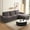 Dark Gray, variant on INGALIK 98" Sectional Sofa with Large Storage Chaise, L-Shaped Oversized Couch, Chenille Sofa 3-Seat with Removable Cushion Covers USB Type-C Ports for Living Room (Blue)
