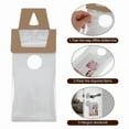 thumbnail image 3 of 500 Pack Door Hanger Bags 6inch X 12inch, Clear Door Hanger Bags Protects Flyers, Brochures, Notices, Printed Materials, 3 of 8