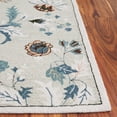 thumbnail image 3 of SAFAVIEH Blossom Wardell Floral Area Rug, Sage/Blue, 8' x 10', 3 of 7