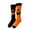 Black1, variant on Women's Stockings Men's Halloween Novelty Print Stockings Funky Design Comfortable Stretchable Socks For Party Accessories Black5 One Size