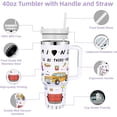 thumbnail image 4 of Friends TV Tumbler 40 oz, Friends Tv Show Merchandise, Funny TV Show Gifts, Funny Themed Gifts for Fans Friend Gifts for Women, Funny Gifts For Women Best Friends Christmas Anniversary Birthday Gifts, 4 of 6