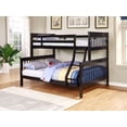 thumbnail image 2 of Stonecroft Furniture Lit Superposé Cabrillo Simple sur Double, Noir, 2 of 4
