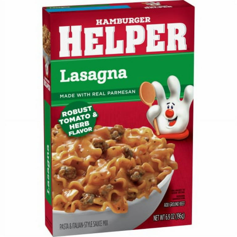 2X - Hamburger Helper Pasta Lasagna