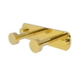 thumbnail image 6 of Allied Brass - Fresno Collection 2 Position Multi Hook in Unlacquered Brass, 6 of 7
