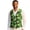 Green Leaves, variant on Men's Moon Sun Print Suit Vest V-Neck Business Formal Dress Waistcoat Vests with 3 Pockets Soft Casual for Suit Tuxedo Slim Fit Wedding Party