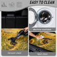 thumbnail image 5 of FOR U DESIGNS Dachshund Sunflower Print Trunk Mat Universal Cargo Liner Non-Slip All Weather Durable Rear Protection for Pets Dogs Dustproof Trunk Mat for SUV Truck Van Sedan, 5 of 7