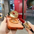 thumbnail image 2 of Allytechgroup Anti-Scratch Hard Shell Fashion Cell Phone Case with 1 x Magnetic Case for Apple iPhone 17 Pro, Orange, 2 of 8