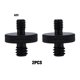thumbnail image 4 of Monstrate Tornillo de aleación de fácil conversión, 2 uds., aplicaciones amplias y adaptador de montaje en superficie moleteado antideslizante Accesorios de cámara y óptica A25 M5 macho, 4 of 6