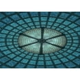 thumbnail image 1 of Ahgly Company Machine Washable Indoor Rectangle Transitional Deep Teal Green Area Rugs, 8' x 10', 1 of 1