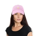 thumbnail image 2 of DALIX Soft Serve Ice Cream Hat Cotton Baseball Cap in Light Pink, 2 of 7