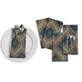 thumbnail image 6 of "S4Sassy Green Seamless Damask Dinner Table Linen Re-Usable Printed Decor Napkins Set 20 x 20""(Pack of 4)", 6 of 8
