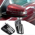 thumbnail image 5 of Rearview Mirror Cover Perfect Matching Glossy Black Rear View Mirror Shell Cap A2128100464 for Mercedes-Benz S E C Class W212 W204 W221 09-13, 5 of 5