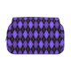 thumbnail image 2 of Disketp purple argyle Estuche de Lápices de Doble Capa con Tapa Abatible y Cremallera, Organizador Escolar para Adolescentes y Adultos, 2 of 7