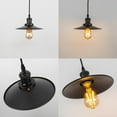 thumbnail image 2 of Kiven H-Type Track Lighting Pendants, 3-Light h Track Pendant Lights with Iron Lampshade,Dimmable H Track Light Pedant for Home Cafe Kitchen Island, Cord Length Customization,Black Finish, 2 of 7
