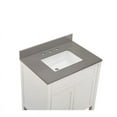 thumbnail image 4 of Altair 31 in. Composite Stone Vanity Top In Concrete Grey with White  Sink, 4 of 7