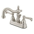 thumbnail image 2 of Kingston Brass KS1605FL 4 in. Centerset Bathroom Faucet, Oil Rubbed Bronze, 2 of 4