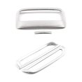 thumbnail image 1 of Stainless Steel Car Central Control Air Outlet Cover Rear Trim For Mg 2018-2021 Silver, 1 of 5