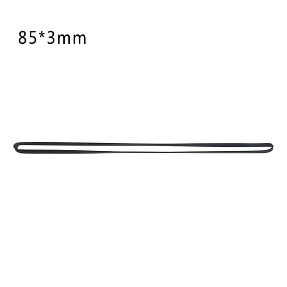 JZROCKER 3mm Wide Flat Drive Belt Turntable Rubber Belt for LP Vinyl Record Player Phono