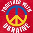 thumbnail image 3 of CafePress - Together With Ukraine - Womens Football Shirt, 3 of 4
