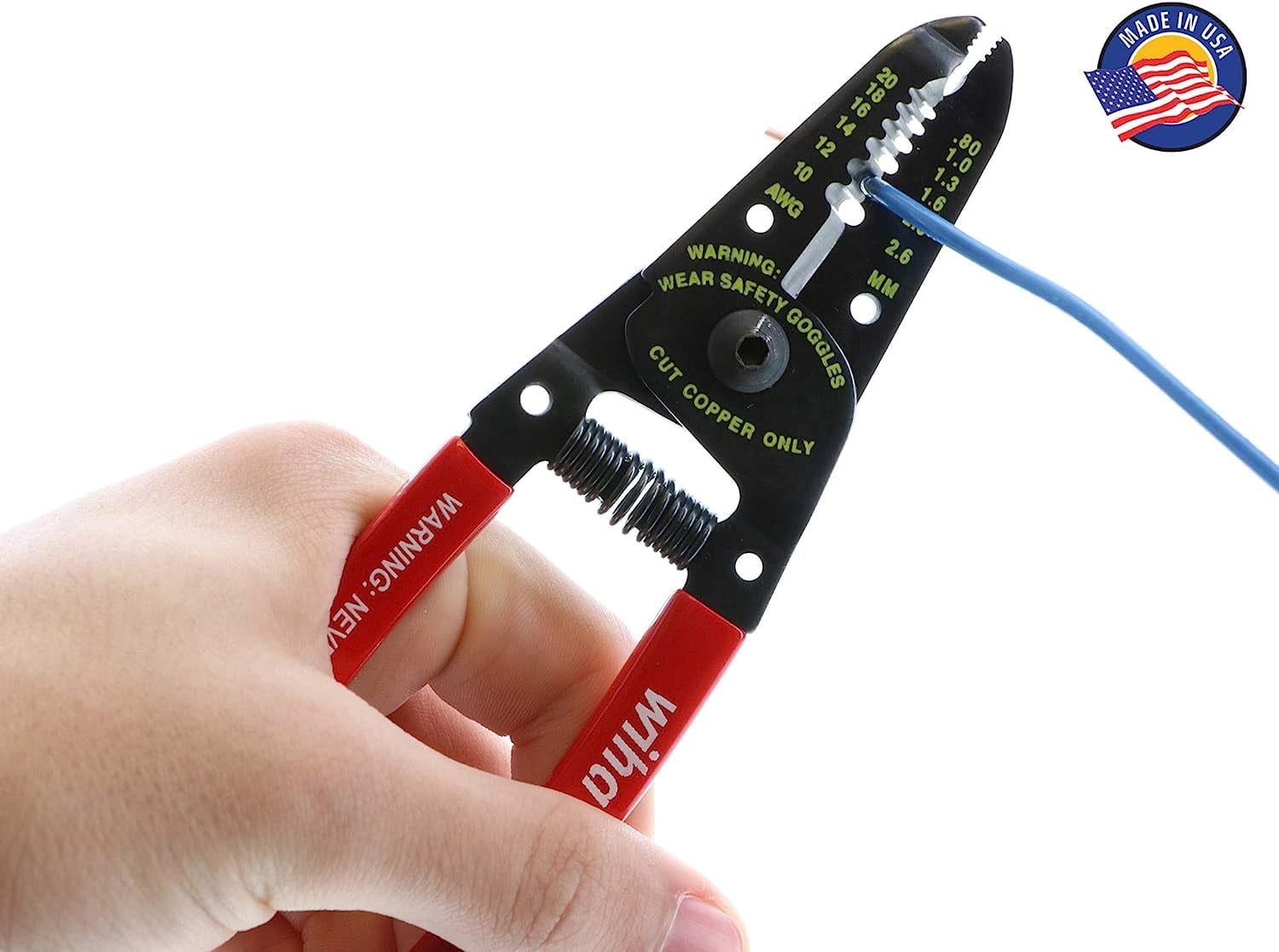 Wiha 57816 Wire Strippers & Cutters - 6.0"