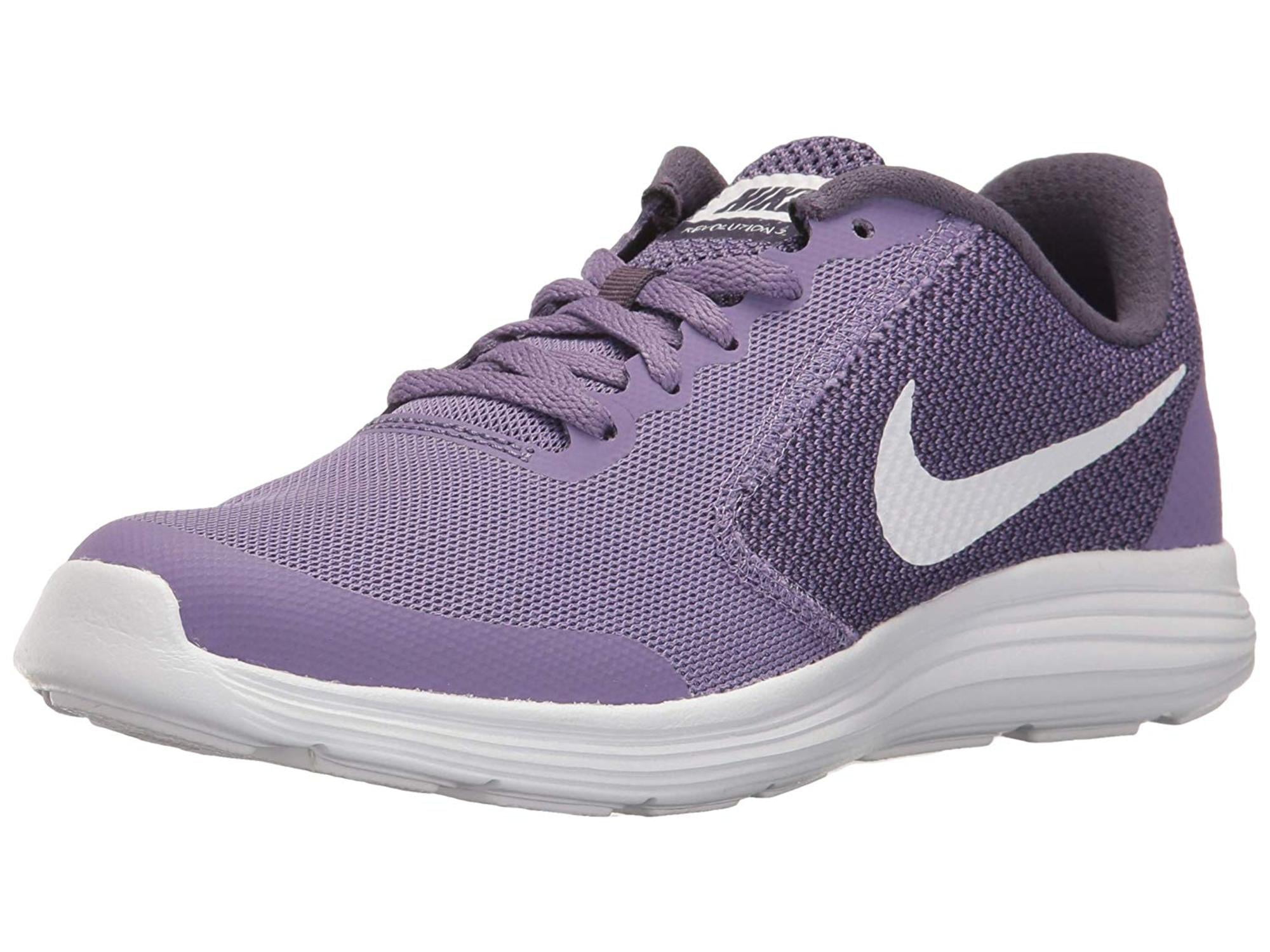 Gs) Running Shoes, Purple, Size 