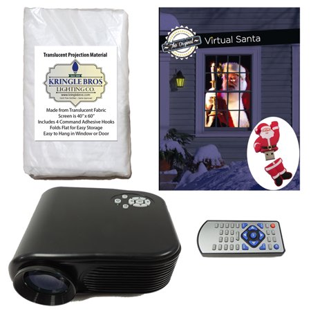 Christmas Digital Decoration Kit includes 800 x 480 Resolution Projector, 60