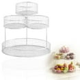 thumbnail image 2 of 3 Tier Fruit Basket Large Capacity Metal Mesh Black Wire Stand Kitchen Vegetable Holder for Countertop Candy Snacks Storage, 2 of 7