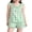 Light Green, variant on Elippeo Women Summer Shorts Outfits Stripe/Plaid Ruffles Straps Sleeveless Tank Tops and Shorts 2 Pieces Clothes Set