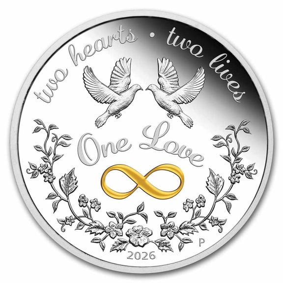 2026 Australia 1 oz Silver One Love Proof
