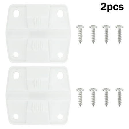 for COLEMAN COOLER PLASTIC HINGE SET REPLACEMENT 2x HINGES 8x SCREWS 5283-1141