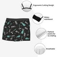 thumbnail image 3 of Pofeuu Golf Bags And Balls Print Men’s Boxer Briefs, Moisture-Wicking Underwear, Regular,Trunk-Small, 3 of 5