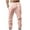Pink, variant on Sweatpants for Men Elastic Waist Cotton Summer Pants Color Solid Quick Dry Breathable Long Bottoms Soft Loung Pants Relaxed Fit Summer Beach with Pockets,Light Pink,L