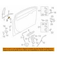 thumbnail image 6 of For Ford Fusion 13-20 Front LH FRONT Door Handle Lock Bezel CHROME Cover Cap, 6 of 6