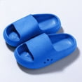 thumbnail image 2 of CAUYDY Kids Cloud Slides Girls Boys Slip On Slide Sandals Comfort Non-Slip Thick Sole Slippers Summer Shower Shoes Pool Beach Water Shoes(L101-Sky Blue,13), 2 of 6