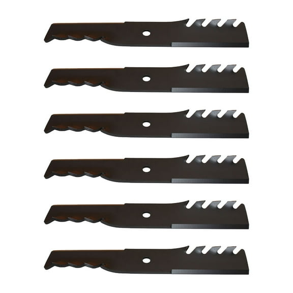 RAParts (6) Mower Deck Mulch Blades - 48'' - ZT3500 Fits Champion XT Fits Citation