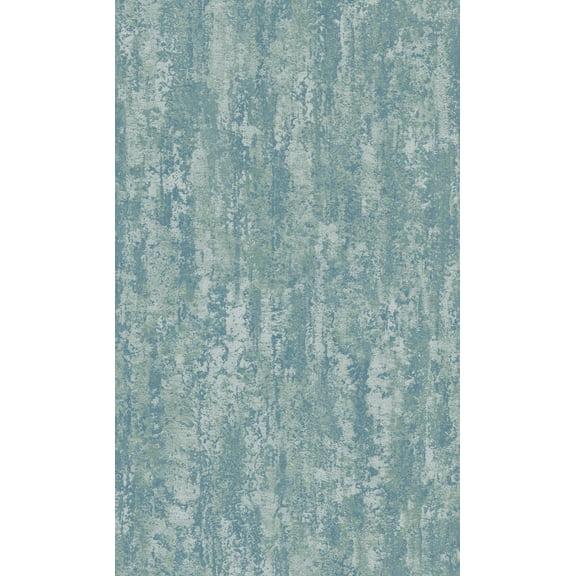 Aqua Cloudy Concrete Plain Design Printed Non Woven Non-Pasted Textured Wallpaper 57 Sq. Ft.