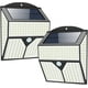 thumbnail image 1 of Lámpara solar para exteriores FloreceBien 436 LED, luz solar para exteriores, lámpara de pared con iluminación solar inalámbrica a prueba de agua IP65 con sensor de movimiento, foco solar para, 1 of 7