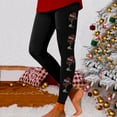 thumbnail image 1 of WILLBEST Leggings de Yoga Con Estampado Navideño Clásico de Copa Roja Para Mujer, Cintura Alta, Para Entrenamiento, Fitness, Correr, Deportes, Ajustados Grande, 1 of 3