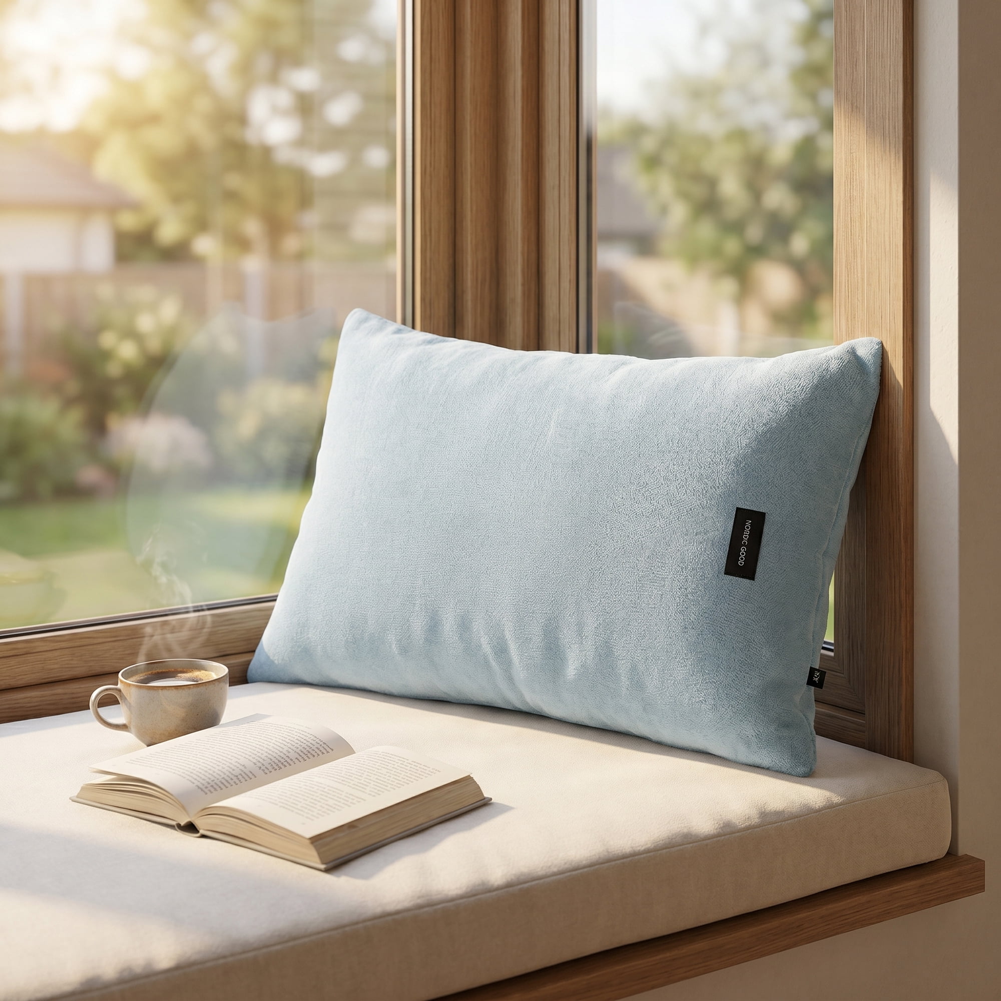 Unique Bargains 2 Pack Fabric Pillowcase Envelope Closure Wrinkle Resistant Queen Blue A