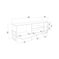 thumbnail image 2 of Decorotika Utopia Tv Stand White Beige, 2 of 8