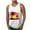 White, variant on cocolona Mens Summer Sports Tank Tops Fashion Crew Neck Sleeveless Casual Hawaiian Print Beach T-shirts Gym Workout Shirts