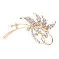 thumbnail image 1 of Broche de cristal Hugo Broche de oro cristalina, 1 of 8