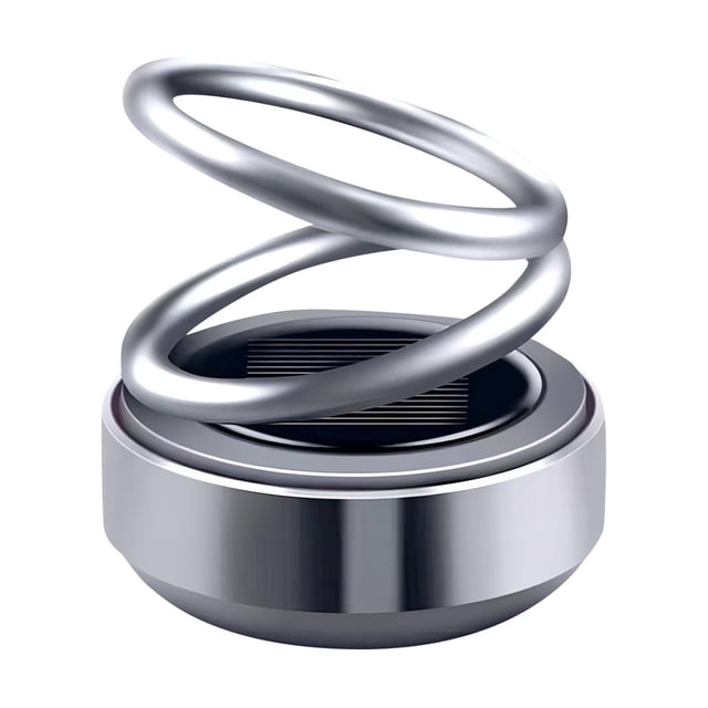 Accesorios Para Coches Recambios De Automóvil Productos Car-mounted Suspended Rotating Double-ring Aromatherapy Solar Aromatherapy Car Accessories 1ml